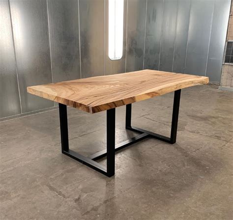 metal box frame table|heavy duty table legs metal.